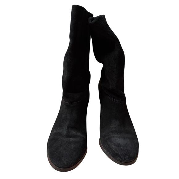 Michael Kors Diva Black Suede Ankle Boots Women’s Size 6.5 - Picture 4 of 10